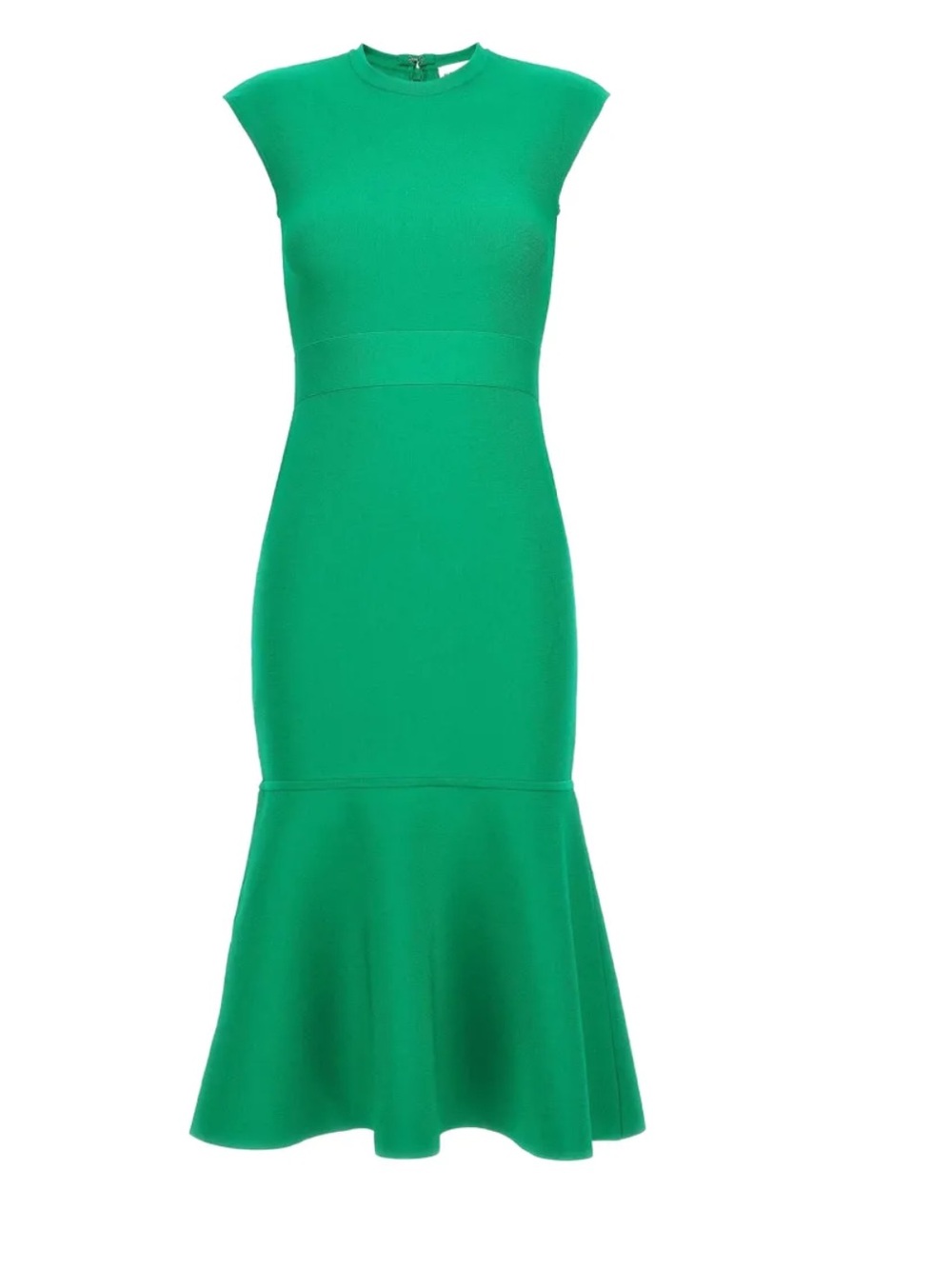 Hervé Léger Fluted stretch-knit Midi Dress
